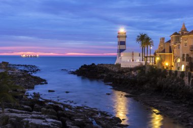Santa Maria deniz feneri Cascais, Portekiz