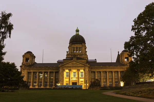 Hanseatic Higher Regional Court building in Hamburg — Stock Photo, Image