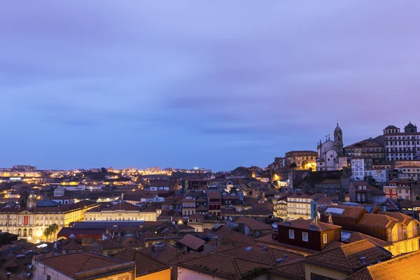 Vista sul centro storico di Porto in Portogallo — Foto Stock