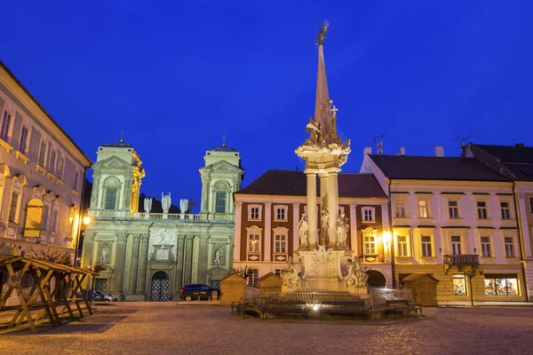 Центральна площа в Mikulov в Чехії — стокове фото