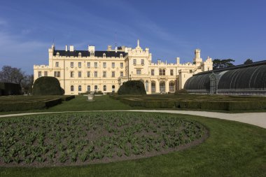 Çek Cumhuriyeti 'ndeki Lednice Şatosu
