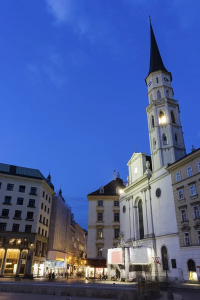 Michaelerplatz en Viena en Austria — Foto de Stock