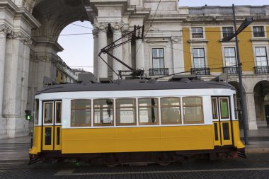 Rua Augusta Arch Portekiz'de Lizbon yakınındaki Remodelado