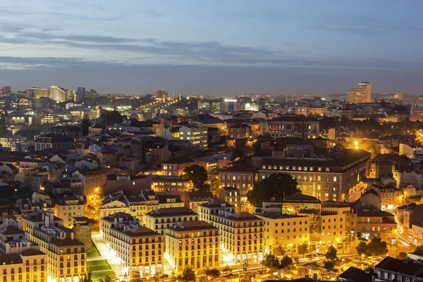 Uitzicht over Lissabon in Portugal — Stockfoto