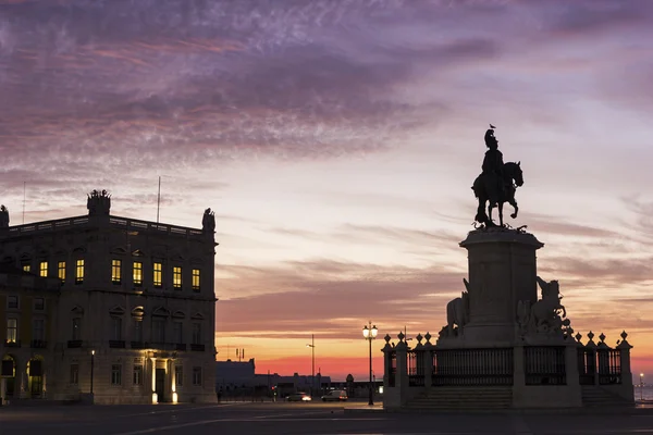 Commerce Square Lizbon Portekiz — Stok fotoğraf