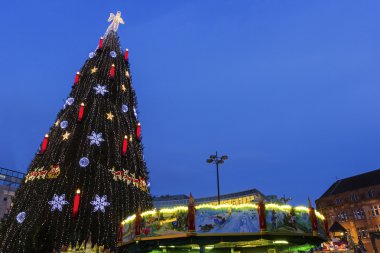 Dortmund Almanya Noel ağacı