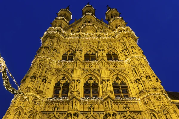 Câmara Municipal de Leuven na Bélgica — Fotografia de Stock