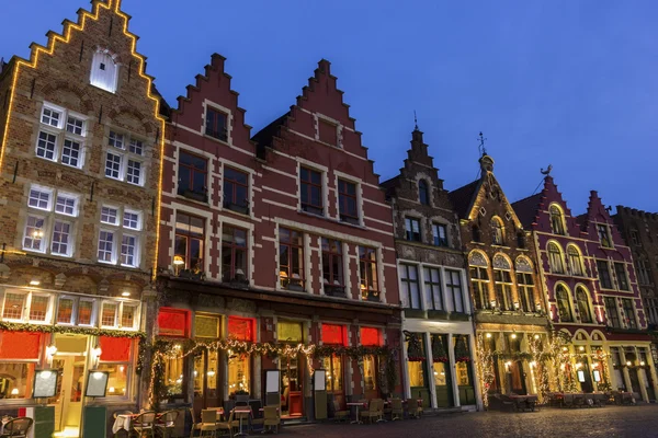 Brugge in België tijdens de kerst — Stockfoto