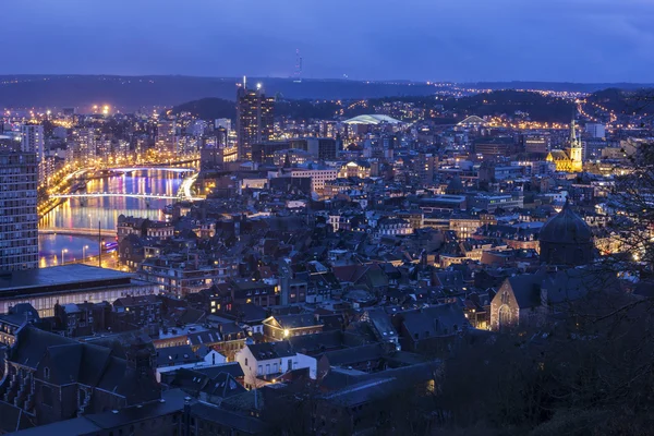 Uitzicht op Luik in België — Stockfoto