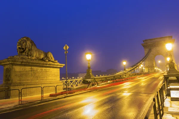 Ponte em Budapeste, Hungria — Fotografia de Stock