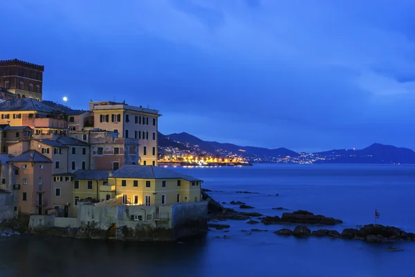 Boccadasse - oude buurt van de Italiaanse stad Genua — Stockfoto