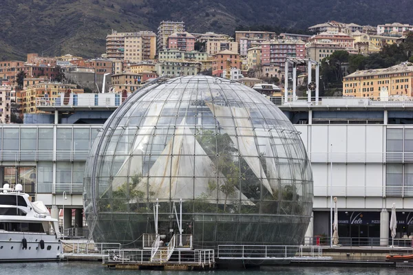 Biosfera di Genova in Italia — Foto Stock