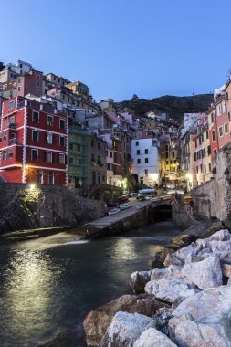 Riomaggiore Cinque Terre İtalya içinde