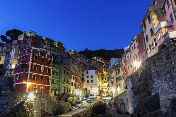 Riomaggiore in Cinque Terre in Italië — Stockfoto