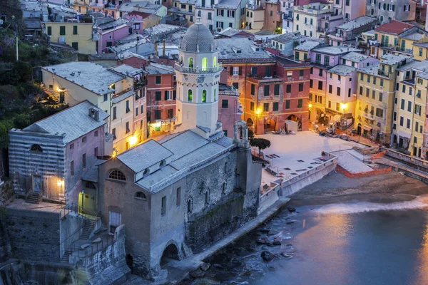 Vernazza Cinque Terre regio in Italië — Stockfoto