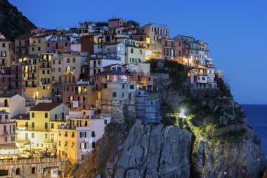 Manarola Cinque Terra İtalya içinde