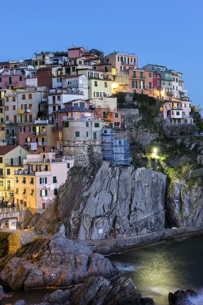 Manarola in Cinque Terre regio in Italië — Stockfoto