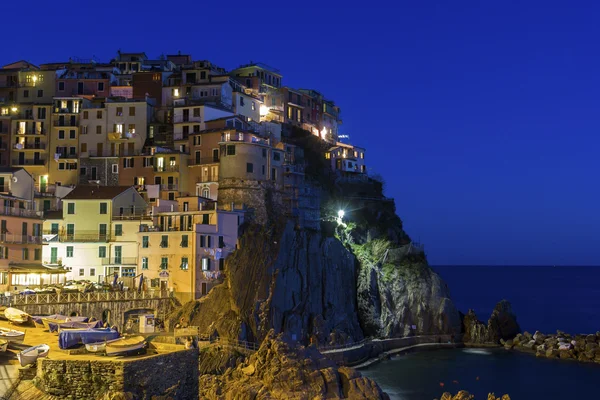 Manarola in Cinque Terre regio in Italië — Stockfoto