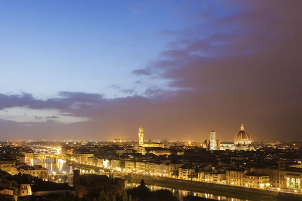 Skyline-Firenze, Olaszország — Stock Fotó