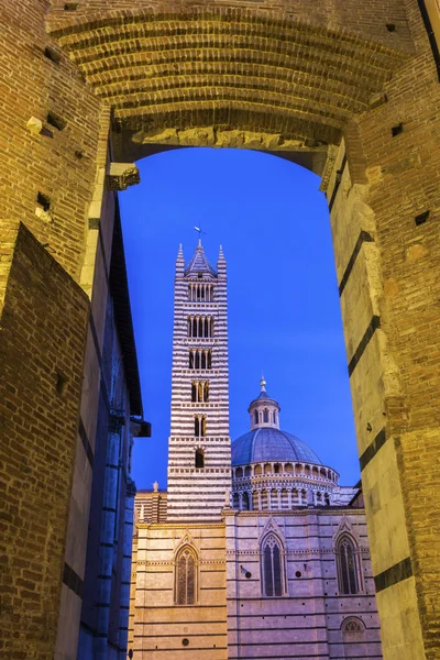 Duomo di Siena in Italia — Foto Stock