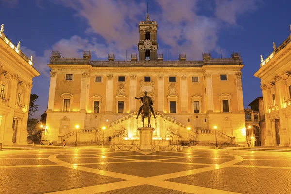 Piazza del Campidoglio, Рим, Італія — стокове фото