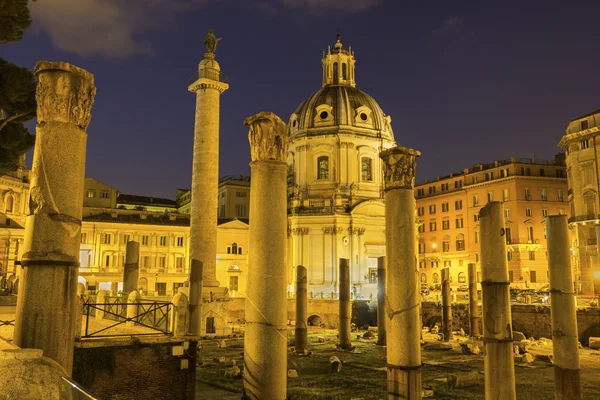 Trajan Forum in Rome, Italy — Stock Photo, Image