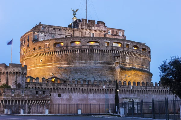 Castel Sant 'Angelo v Římě, Itálie — Stock fotografie