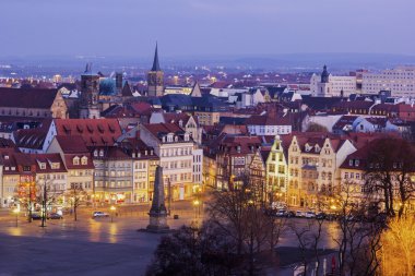 Erfurt Almanya'da görünümü