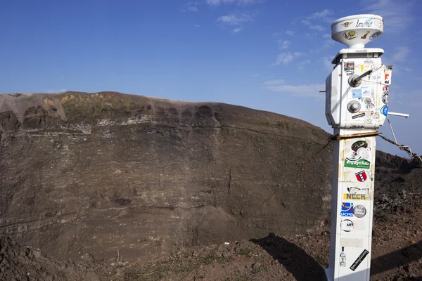 Seismograph im vesuv-nationalpark in italien — Stockfoto