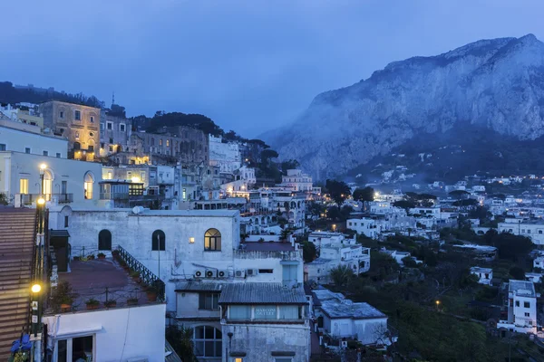 Vista sobre Capri en Italia — Foto de Stock