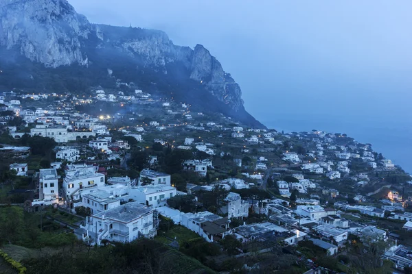 Pohled na Capri v Itálii — Stock fotografie