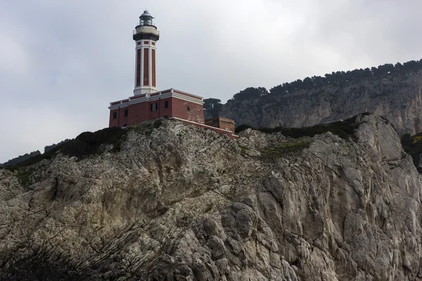 Punta Carena Lighthouse, Capri, Italy — Stock Photo, Image