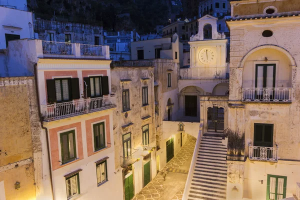 Kostel San Salvatore de' Birecto v Atrani, Itálie — Stock fotografie