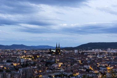Clermont-Ferrand in France clipart