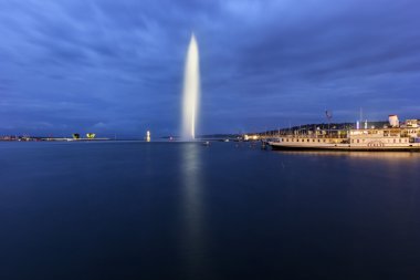 Jet d'Eau İsviçre Cenevre'de