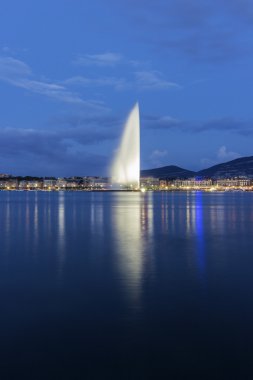 Jet d'Eau İsviçre Cenevre'de
