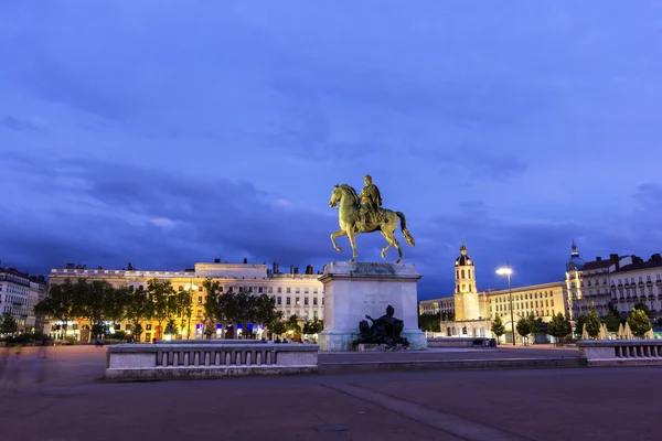 Place Bellecour in Lyon in Frankreich — Stockfoto