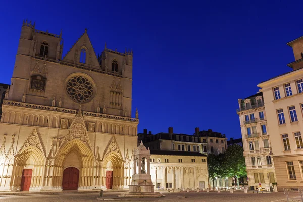 Cattedrale di Lione in Francia — Foto Stock