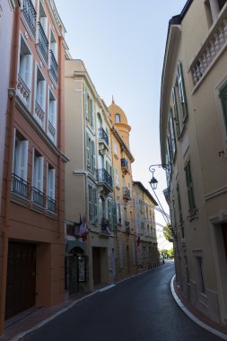 Monako'daki Monte Carlo'da sokak