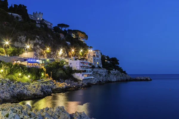 Weergeven aan de kust in Nice in Frankrijk — Stockfoto