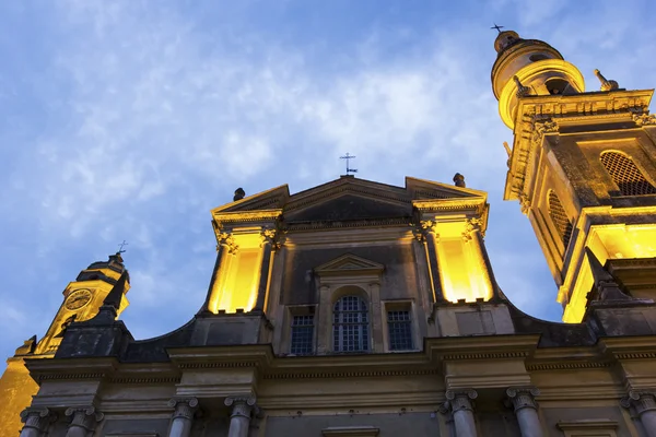 Saint-Michel Archange Basilica, Menton, France — 스톡 사진