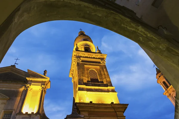 Basilica di Saint-Michel Archange, Mentone, Francia — Foto Stock