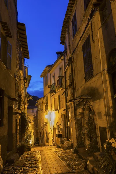 Street i La Turbie i Frankrike — Stockfoto