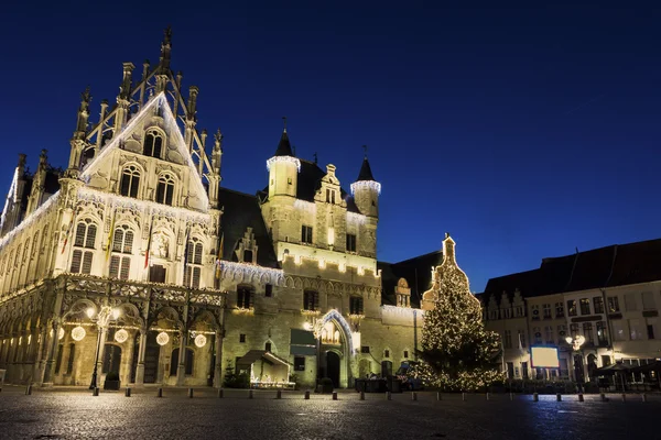 Ayuntamiento de Malinas en Bélgica — Foto de Stock