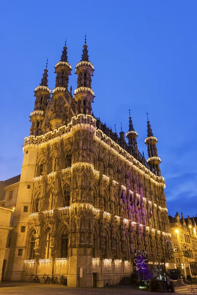 Câmara Municipal de Leuven na Bélgica — Fotografia de Stock