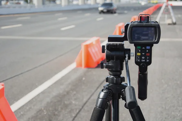 Catch speeding drivers — Stock Photo, Image