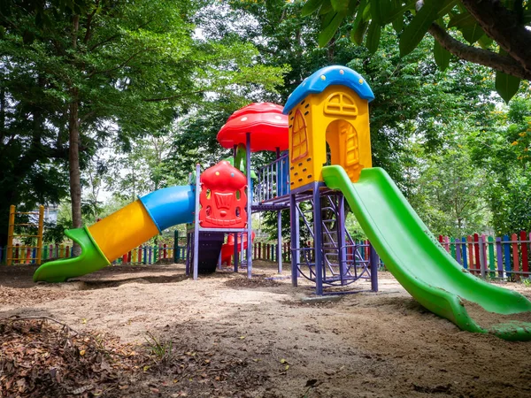 Colorful Playground Yard Park — Stock Photo, Image