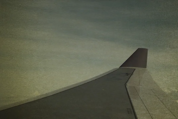 Вид на пташине око гімалаїв на літаку — стокове фото