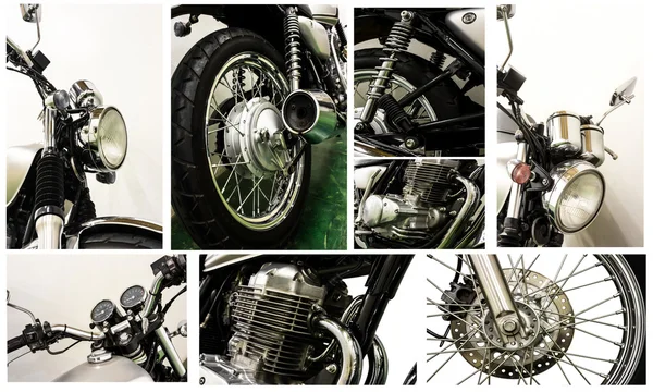 Vintage motosiklet detay