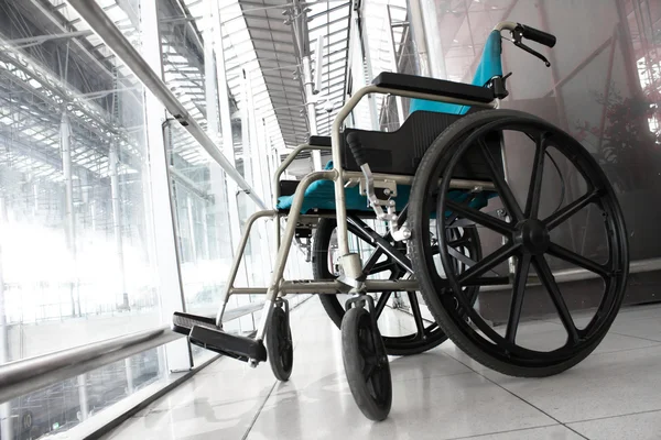 Wheelchair service in airport — Stock Photo, Image